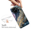 Miniatyrbillede 2 af 4: SKALO Xiaomi Redmi 10C Marmor TPU-cover - #5