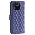 Pikkukuva 8 / 8: SKALO Xiaomi Redmi 10C BINFEN COLOR Tikattu Lompakko - Sininen