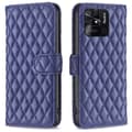 Pikkukuva 1 / 8: SKALO Xiaomi Redmi 10C BINFEN COLOR Tikattu Lompakko - Sininen
