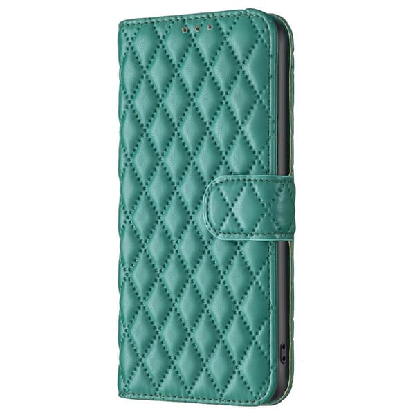 SKALO Xiaomi Redmi 10C BINFEN COLOR Tikattu Lompakko - Vihreä