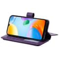 Pikkukuva 3 / 11: SKALO Xiaomi Redmi 10C 10-lokeroa Lompakkokotelo - Violetti