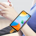 Pikkukuva 5 / 10: SKALO Xiaomi Redmi 10C Krokotiili Kultainen Reuna Kuori käsihihna - Vihreä