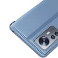 Pikkukuva 4 / 6: SKALO Xiaomi 12 Clear View Mirror Lompakko - Tumman violetti