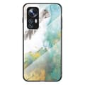 Pikkukuva 1 / 6: SKALO Xiaomi 12 Marmori karkaistu lasi TPU-suojakuori - #2