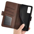 Pikkukuva 6 / 8: SKALO Xiaomi 12 Premium Wallet Lompakkokotelo - Ruskea
