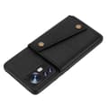 Pikkukuva 4 / 9: SKALO Xiaomi 12 PU-nahkainen Suojakuori Lompakolla - Musta
