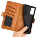 Pikkukuva 6 / 8: SKALO Xiaomi 12 Premium Wallet Lompakkokotelo - Vaaleanruskea