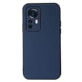 Miniatyrbild 1 av 4: SKALO Xiaomi 12 Pro Carbon Fiber TPU-skal - Blå