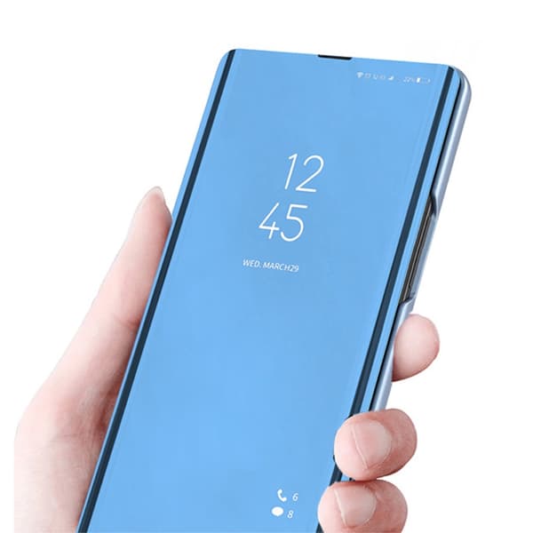 SKALO Xiaomi 12 Pro Clear View Mirror Lompakko - Kulta