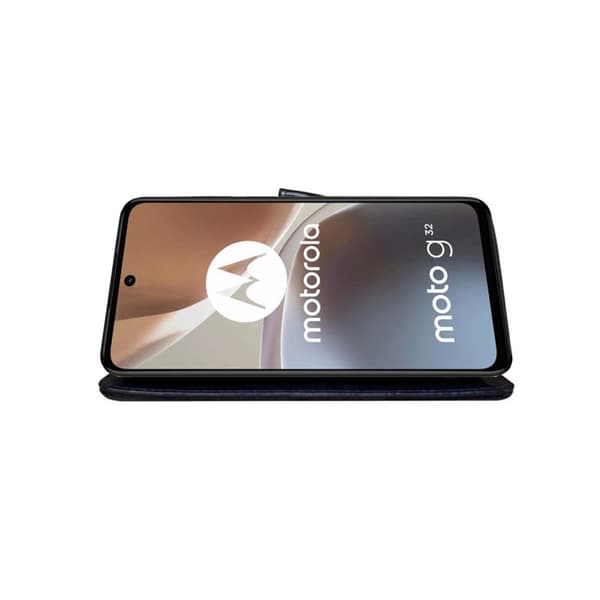 Mobilplånbok 3-kort Motorola Moto G32 - Mörkblå