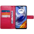 Miniatyrbilde 1 av 3: Mobil lommebok 3-kort Motorola Moto E32s - Rosa