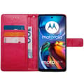 Miniatyrbild 1 av 3: Mobilplånbok 3-kort Motorola Moto E32 - Rosa