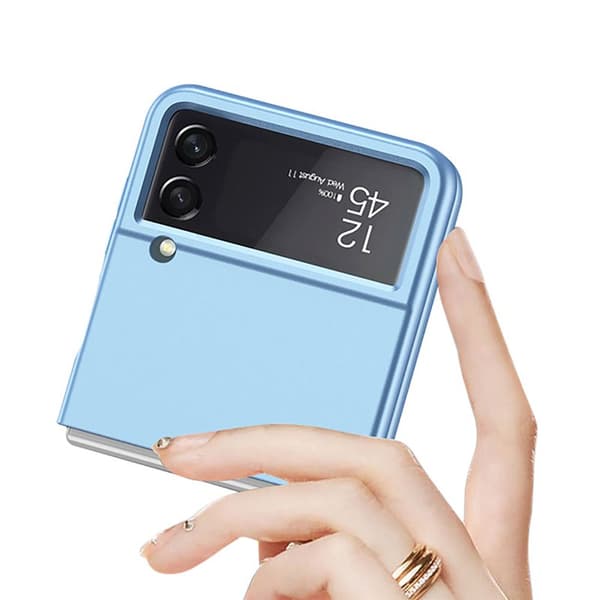 Kova kuori Samsung Galaxy Z Flip 4 - Skyblue