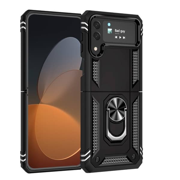Sergeant ring deksel Samsung Galaxy Z Flip 4 - Sort