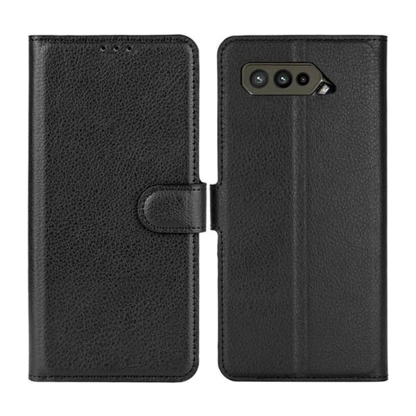 Asus ROG Phone 5s Plånboksfodral med Stativ - Svart