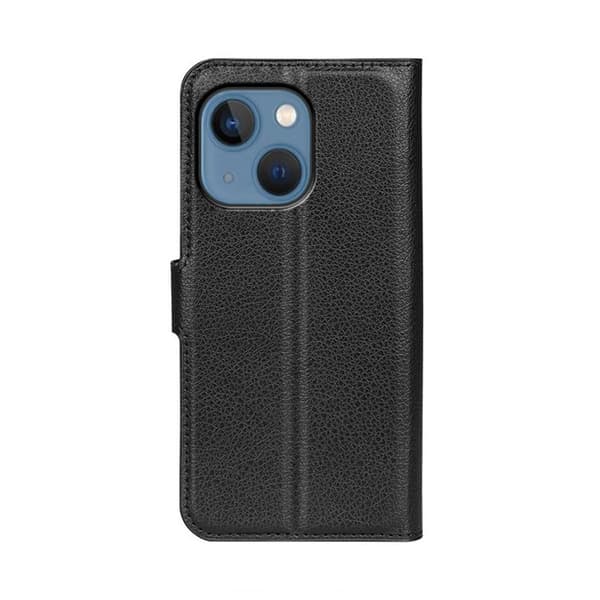 iPhone 14 Plus Plånboksfodral med Stativ - Svart