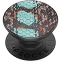 Miniatyrbild 3 av 9: PopSockets Avtagbart Grip med Ställfunktion LUXE Embossed Metal Water Snake