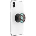 Miniatyrbild 9 av 9: PopSockets Avtagbart Grip med Ställfunktion LUXE Embossed Metal Water Snake