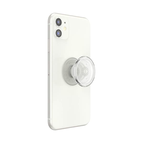 PopSockets Avtagbart Grip med Ställfunktion Clear