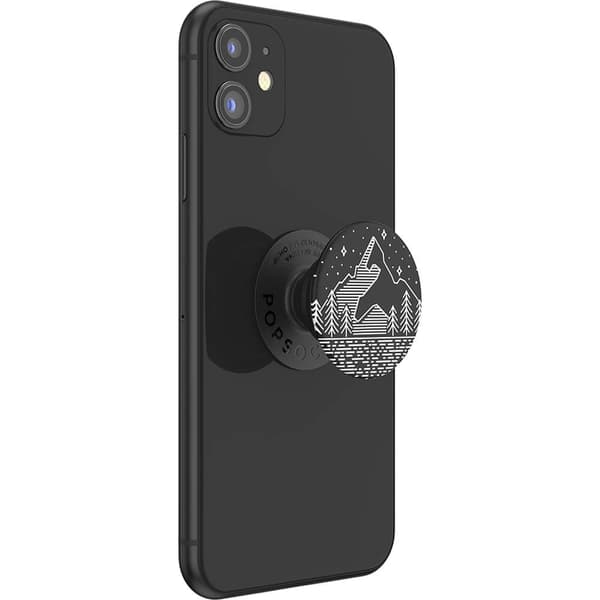 PopSockets Avtagbart Grip med Ställfunktion Peak Relief