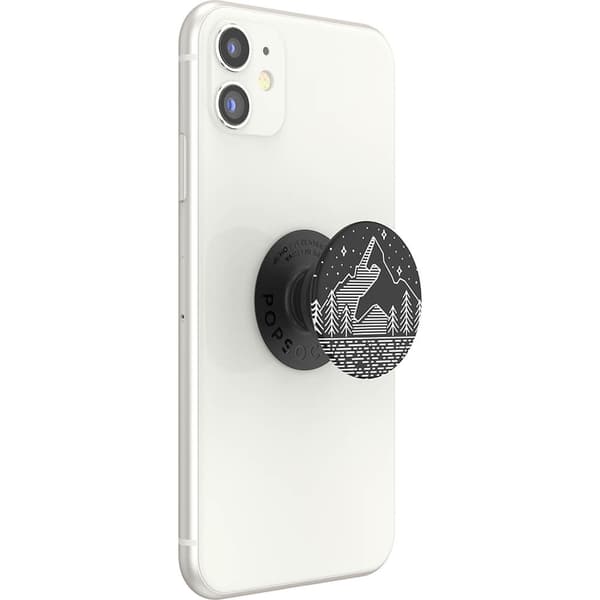 PopSockets Avtagbart Grip med Ställfunktion Peak Relief