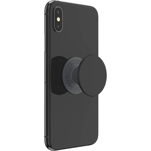 PopSockets Basic Grip Med Ställfunktion Svart