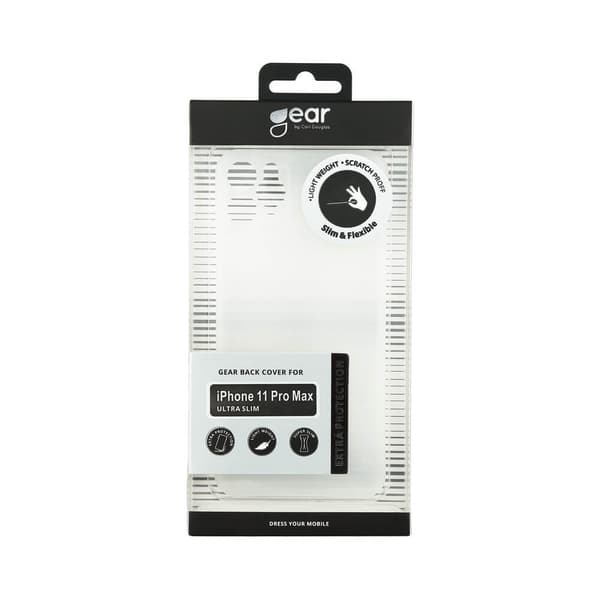 GEAR iPhone 11 Pro Max Skal Ultraslim Vit