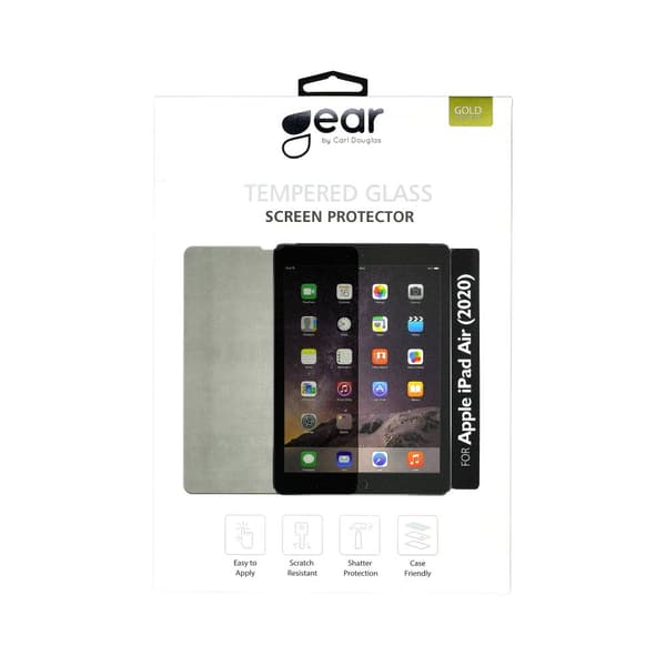 GEAR iPad Air 2020/2022 Skärmskydd 2.5D Transparent