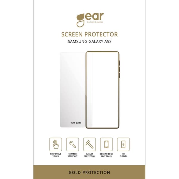GEAR Samsung Galaxy A53 Skärmskydd 2.5D Transparent