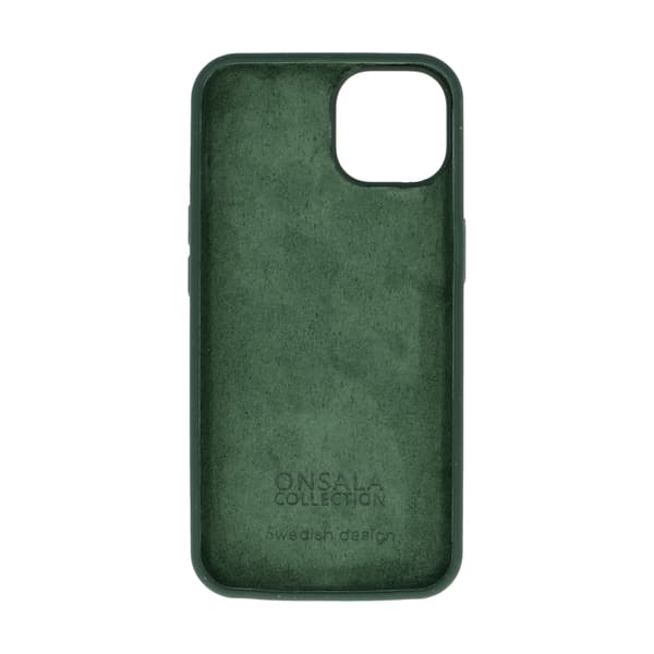 ONSALA iPhone 13 Mobilskal Silikon Olivgrön