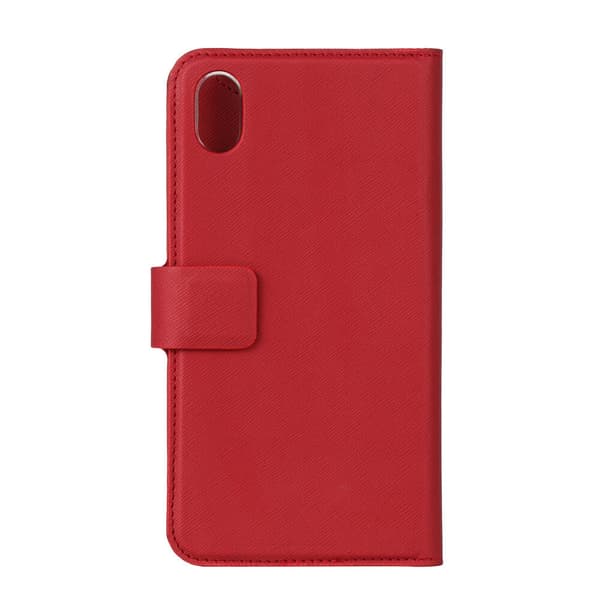 ONSALA iPhone XR 2in1 Magnet Fodral / Skal Saffiano Red
