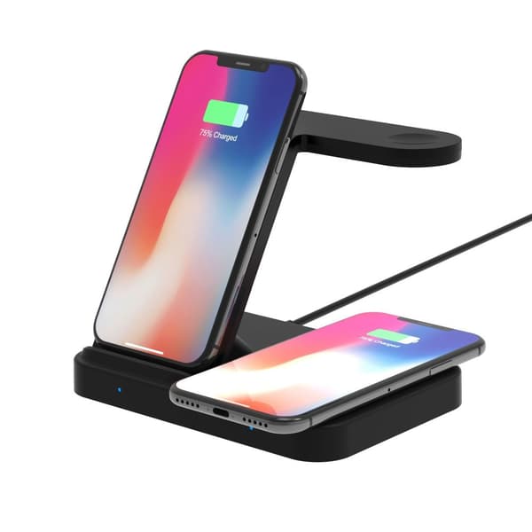 Tech-Protect 15W 3in1 Trådlös Laddare Svart
