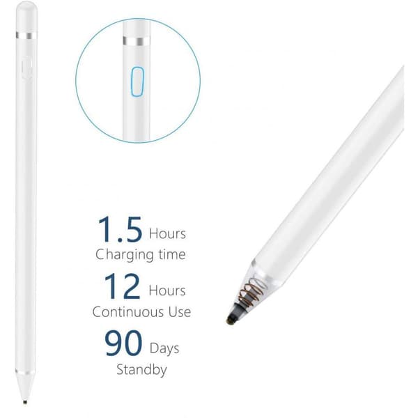 Tech-Protect Active Stylus Touchpenna Vit