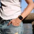 Miniatyrbild 2 av 6: Tech-Protect Äkta Läder Armband Apple Watch 42/44/45/49 mm Brun