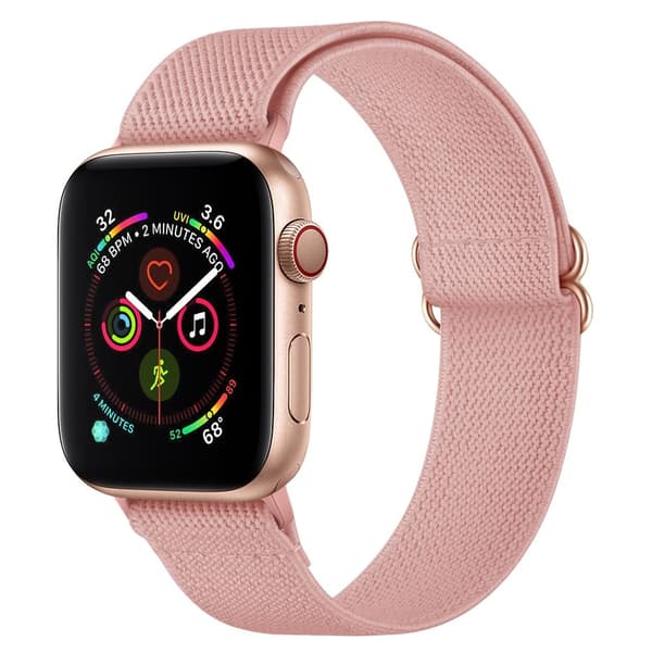 Tech-Protect Justerbart Nylonarmband Apple Watch 38/40/41 Rosa