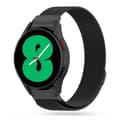 Miniatyrbild 1 av 6: Tech-Protect Milanese Loop Metall Armband Galaxy Watch 4/5/5 Pro/6/7/FE Svart
