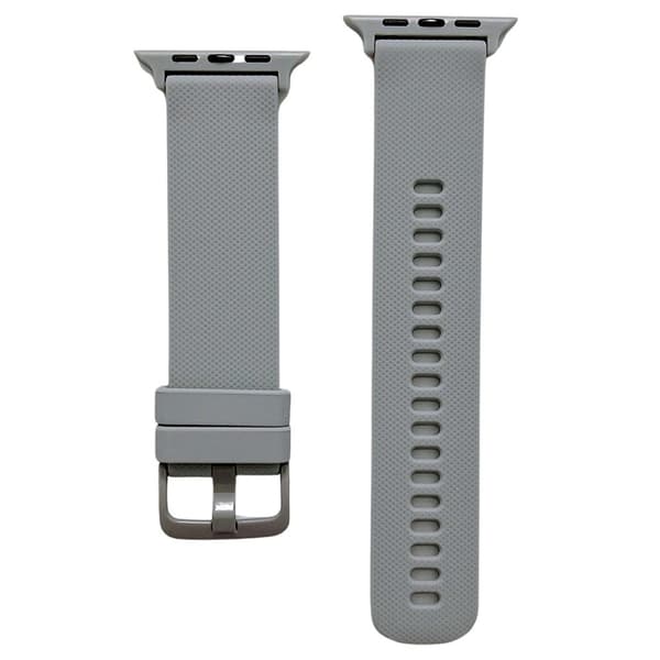 Apple Watch 41/40/38 mm Armband Silikon Grå