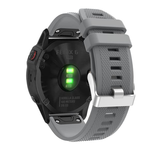 Sport Silikon Armband Garmin Grå