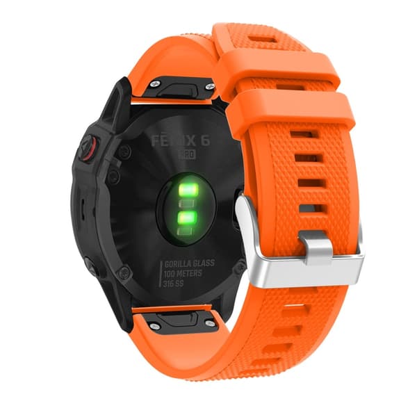 Sport Silikon Armband Garmin Orange