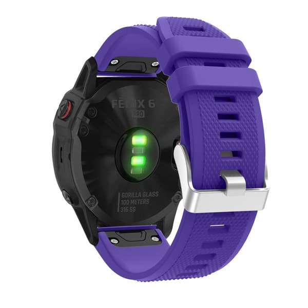 Sport Silikon Armband Garmin Lila