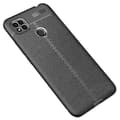 Miniatyrbild 2 av 6: Xiaomi Redmi 9C Skal Litchi Textur Svart