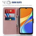 Miniatyrbild 6 av 6: Xiaomi Redmi 9C Fodral Owl Dream Catcher Roséguld