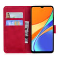 Miniatyrbild 2 av 6: Xiaomi Redmi 9C Fodral Läder Röd