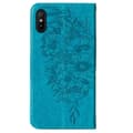 Miniatyrbild 3 av 6: Xiaomi Redmi 9A / 9AT Fodral Butterfly Blå