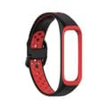 Miniatyrbild 1 av 5: Samsung Galaxy Fit 2 SM-R220 Armband Ihåligt Silikon Svart/Röd