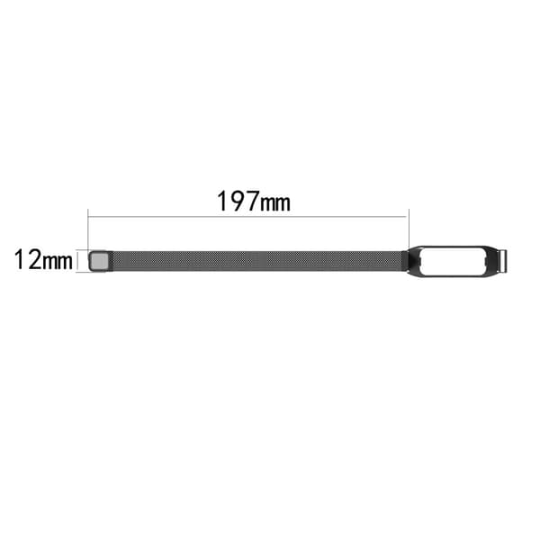 Samsung Galaxy Fit 2 Metall Armband Milanese Loop Champagne Guld
