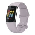 Miniatyrbild 2 av 6: Fitbit Charge 6 / 5 Armband TPU (L) Ljus Lila