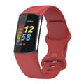 Miniatyrbild 2 av 6: Fitbit Charge 6 / 5 Armband TPU (L) Röd