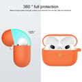 Miniatyrbild 2 av 6: AirPods 3 Skal Silikon Med Krok Orange