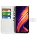 Miniatyrbild 5 av 6: Motorola Edge 30 Pro Fodral Litchi Textur Vit